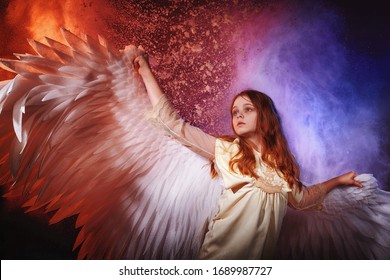 158 Dark Couples With Angel Wings Images, Stock Photos & Vectors ...