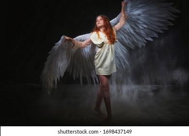 158 Dark Couples With Angel Wings Images, Stock Photos & Vectors ...