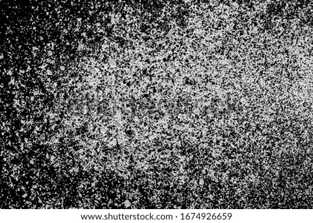 White ashes on a black background. White powder on black background abstract.