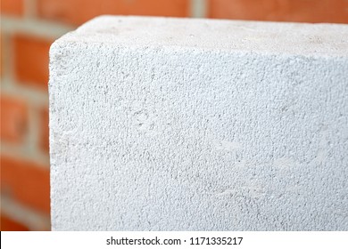 White Autoclaved Aerated Concrete Stack