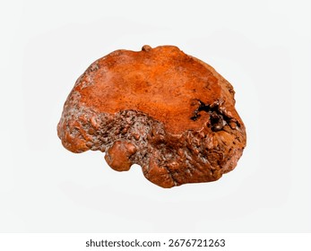 The white background in the image is the base of a tree root or part Or part of a decorative tree can be modified into a base to place various items in the house or used for display in a shop.