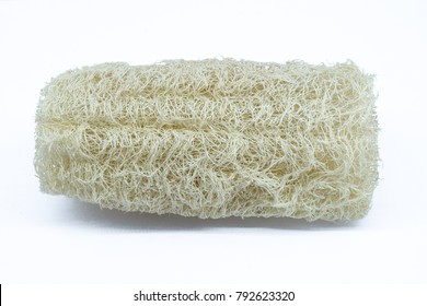 White Background Loofah Stock Photo 792623320 