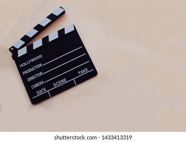 White Background Movie Clapboard Stock Photo 1433413319 | Shutterstock