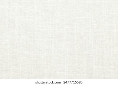 white background of natural cloth texture, linen fabric