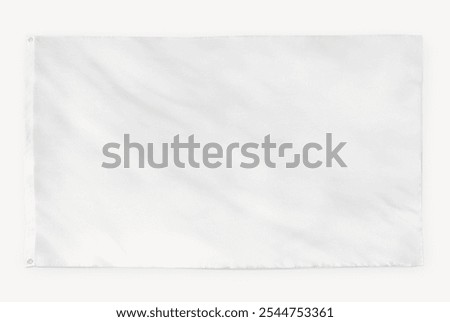 White background with a smooth texture, featuring a plain white fabric. The background is simple and minimalistic, emphasizing the white color. Blank white flag background. Minimal flag background.