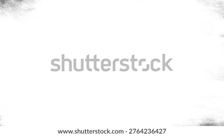 White background texture, grunge border frame, vintage paper edge, minimal design, blank space