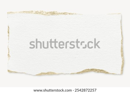 White background with torn edges, featuring a textured paper style. The background has a subtle, elegant white and gold accent. Ripped white paper, textured background. Textured paper background.