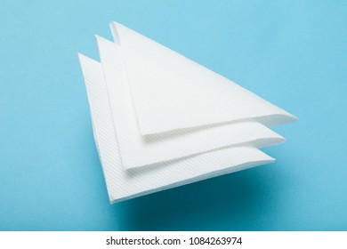 White Bar Paper Cocktail Napkin Mockup.