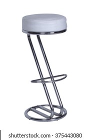 White Bar Stool
