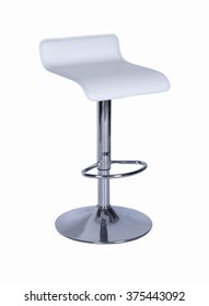 White Bar Stool
