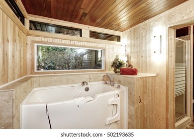 Bathtubs With Doors Images Stock Photos Vectors Shutterstock