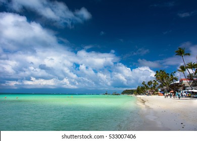 White Beach Of Boracay, The Philippines.
