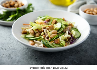 White Bean Salad With Fresh Cucumber