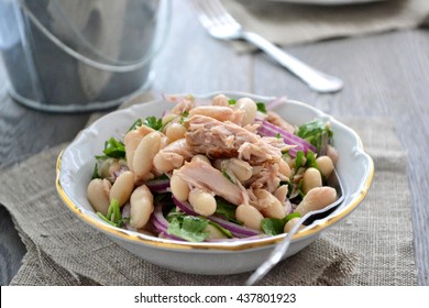 White Bean And Tuna Salad  