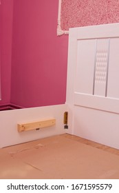 White Bed Assembly,in A Pink Room Assembling A Bed Frame White For A Girl