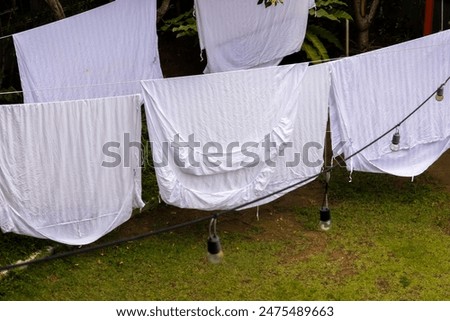 Similar – Image, Stock Photo visit of the old lady