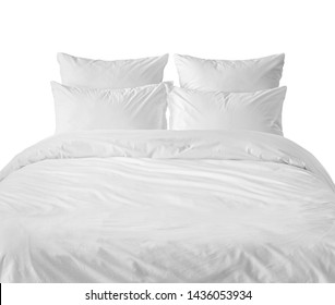 White Bed Side View White Bed Stock Photo 1436053934 | Shutterstock