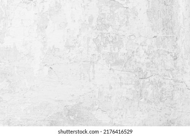 White beton texture, light gray concrete backgrounds, cement wall surface. Stucco, plaster. Empty space. Backdrop design. Natural grunge wallpaper, weathered old paper. Light color cracked table.