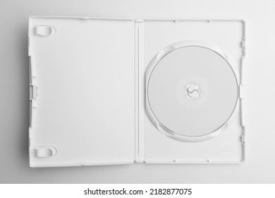 White Blank Dvd Box With Blank Cd