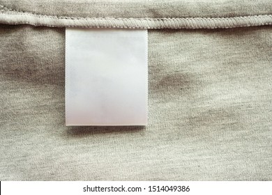 blank clothing label