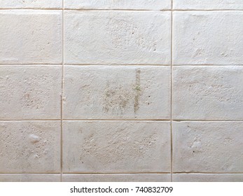 White Block Wall Texture Pattern Background