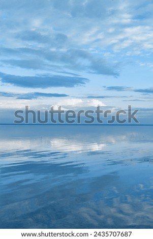 Similar – Image, Stock Photo cloud mirror Relaxation