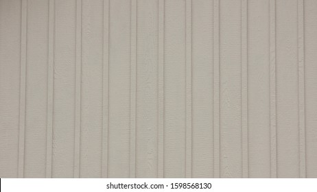 White Board And Batten Exterior Woodgrain Vinyl Siding.