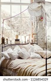 White Bohemian Bedroom