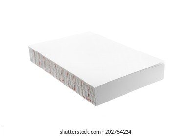 White Book With Trendy Binding