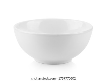 white bowl isolated on white background - Shutterstock ID 1759770602