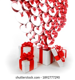 Paquet Cadeau Ouvert High Res Stock Images Shutterstock