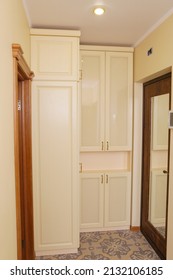 White Brand New Furniture - Wardrobe With Close Up Photo