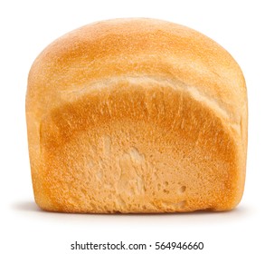 White Bread Loaf Isolated