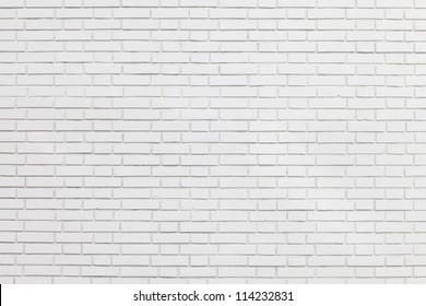 white brick wall - Shutterstock ID 114232831