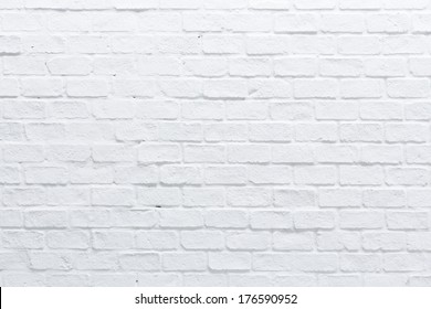 A White Brick Wall