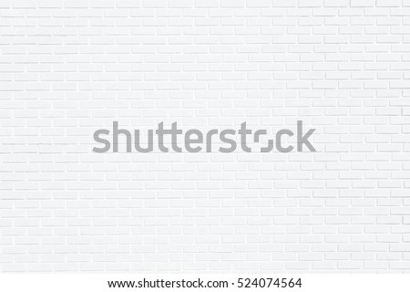 white brick wall for background