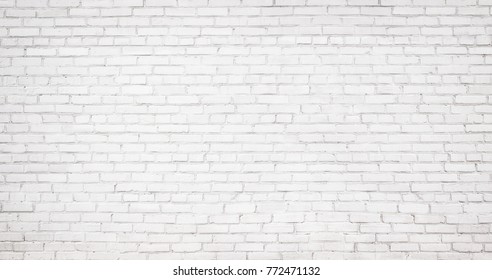 White Brick Wall Texture Modern Style Stock Photo 1193879992 