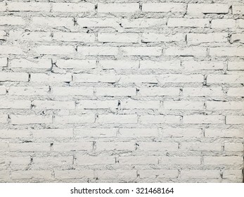 White brick wall closeup texture - Shutterstock ID 321468164