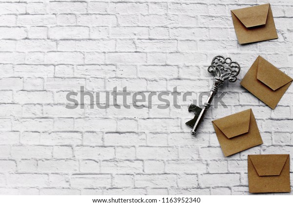 White Brick Wall Cool Background Beige Stock Photo Edit Now 1163952340