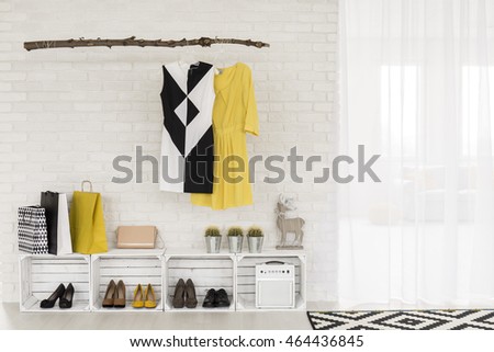 Similar – Image, Stock Photo airy | cloth on hook II