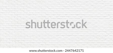 white brick wall, light texture of brickwork painted whitish