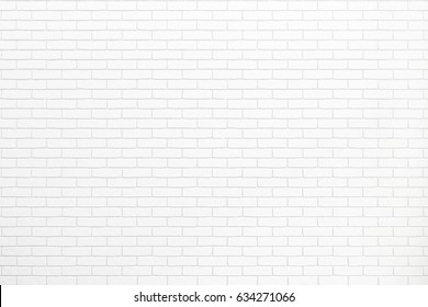 White Brick Wall Texture For Background Usage As A Backdrop Design