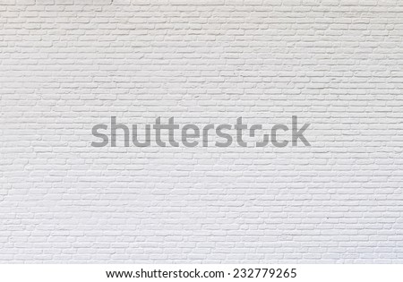 White brick wall for texture or background ストックフォト © 