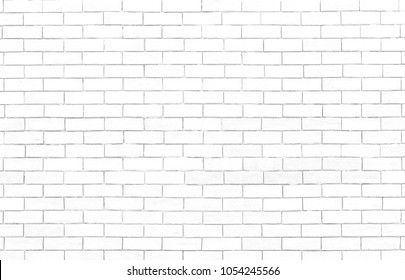 White brick wall texture. Elegant with high resolution of white brick texture for background wallpaper and graphic web design - Shutterstock ID 1054245566