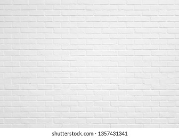 White brick wall texture for pattern background. - Shutterstock ID 1357431341