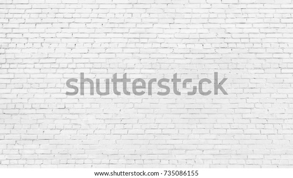 Super witte bakstenen muur, textuur van wit​: stockfoto (nu bewerken GK-75