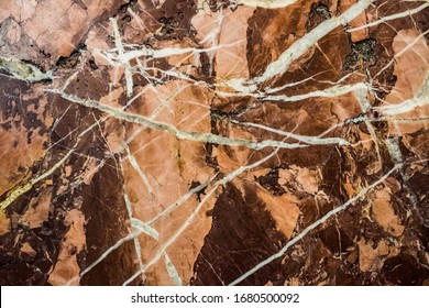 White Brown Marble Texture Background