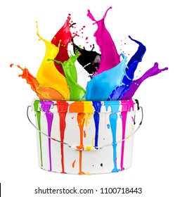 Similar Images, Stock Photos & Vectors of spray can spraying colorful ...