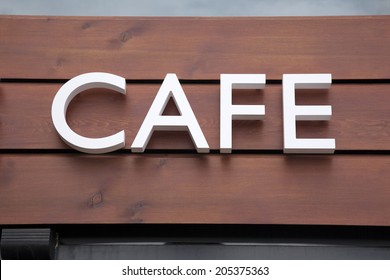 WEATHERED GRESHAWS COSTAL CAFE BUILDING SIGN DECAL 3X2  MORE SIZES AVAIL 