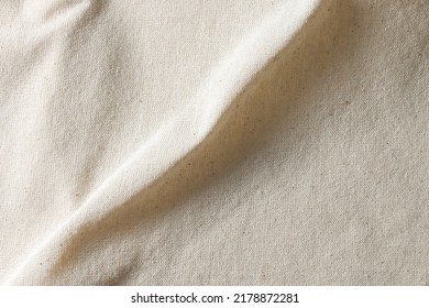 White Calico Fabric Cloth Background Texture